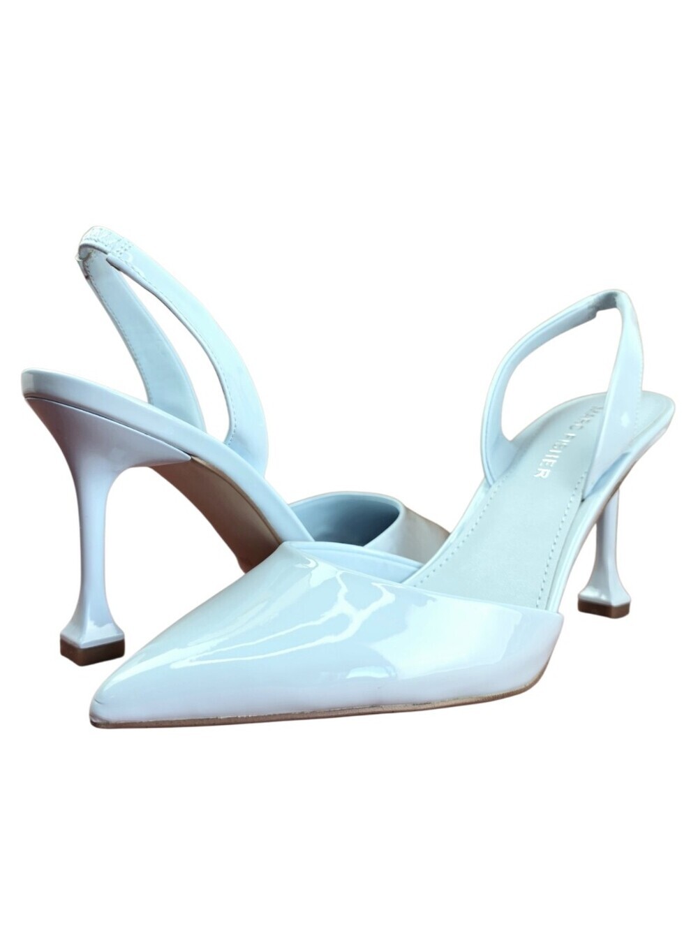 Marc Fisher Hadya Slingback Dress Pumps, Waterfall Blue Size 6M